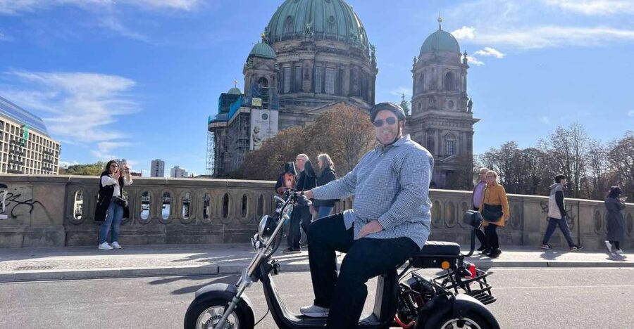 Berlin City: 2 Hour Guided Fat Tire E-Scooter Tour - Why an electric ride works well in Berlin