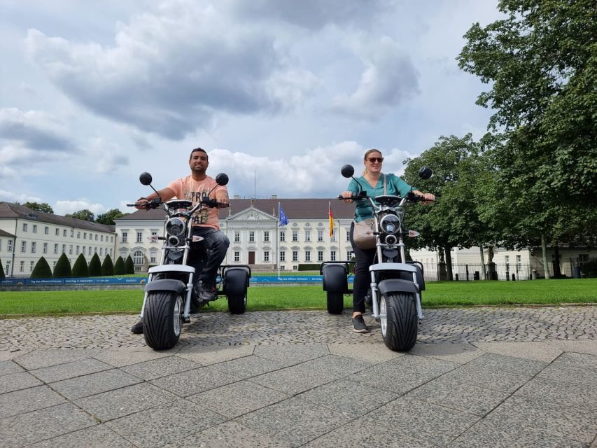 Berlin City: 2 Hour Guided Fat Tire E-Scooter Tour - The Holocaust Memorial deserves quiet attention