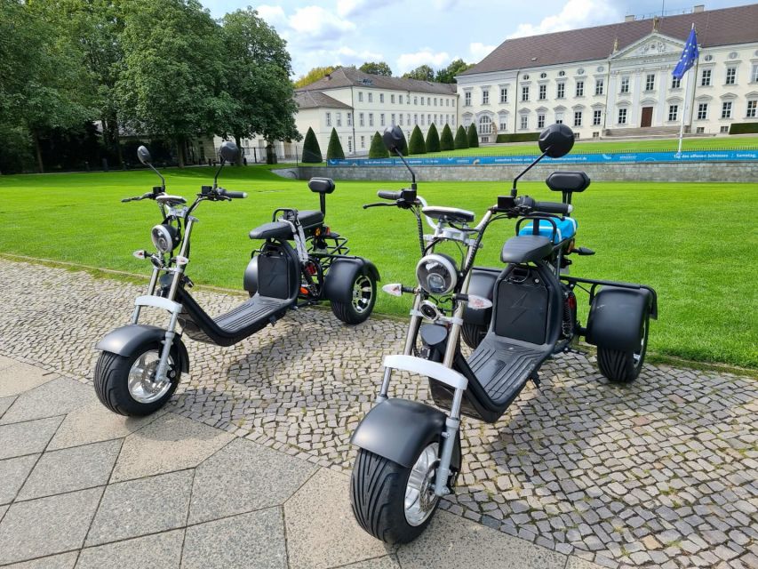 Berlin City: 2 Hour Guided Fat Tire E-Scooter Tour - Checkpoint Charlie and the Berlin Wall story