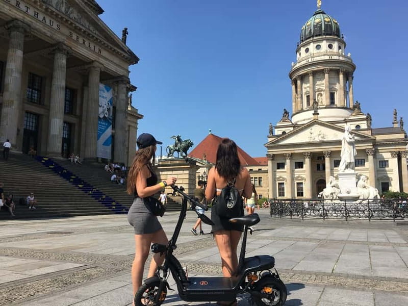 Berlin: Thrilling E-Scooter Adventure Tour - How much information will you get?