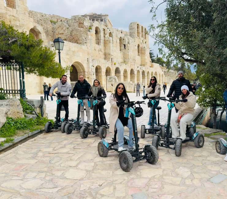 Best of Athens Electric ATV Scooter Tour - Monastiraki, Roman Athens, and Plaka