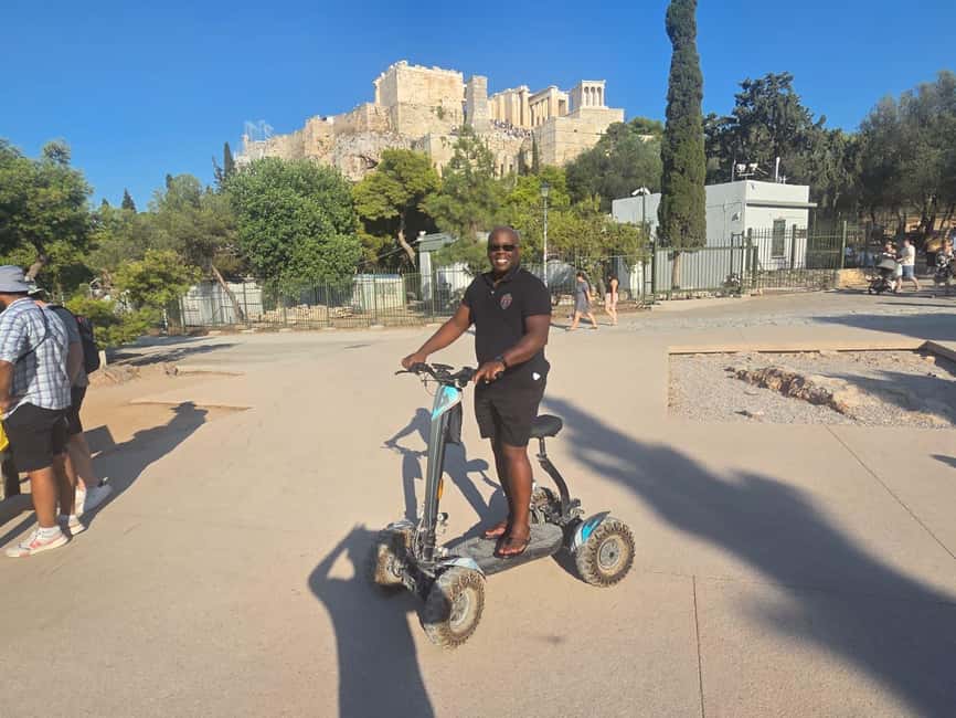 Best of Athens Electric ATV Scooter Tour - Starting near Plaka and getting oriented