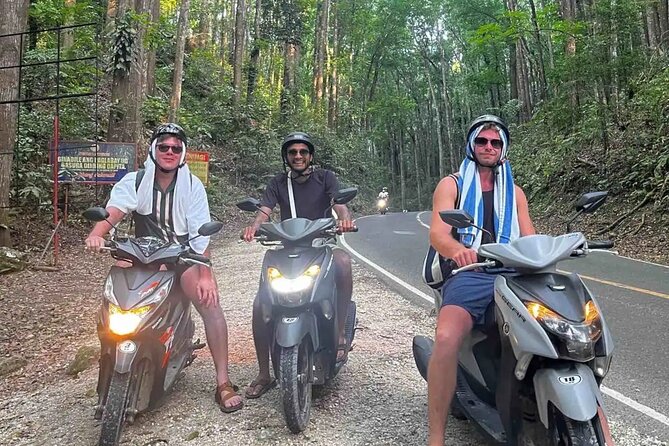 Bohol Full Day Waterfall & Countryside Scooter Tour - Panga Falls, your first chance to cool off