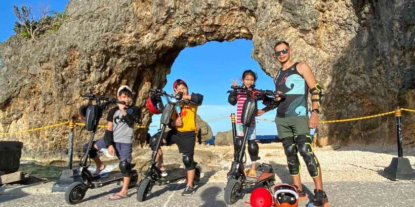Boracay: Dualtron E-Scooter Ride - Diniwid Beach and the changing route