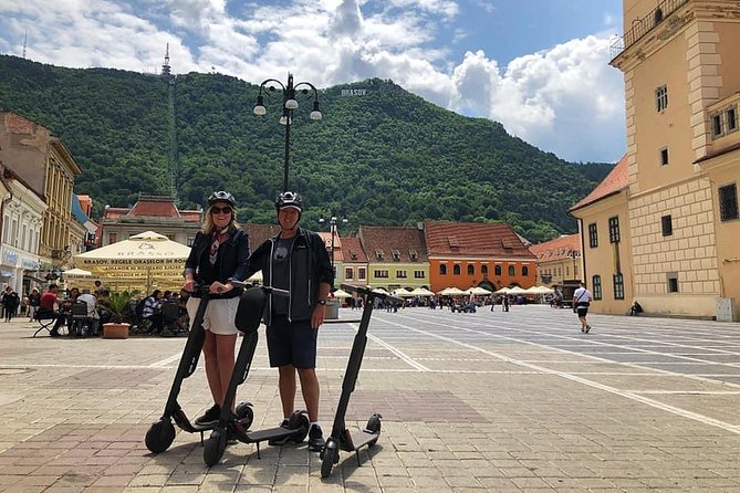 Brasov Old Town Guided Tour With Electric Scooters - What $90.31 buys you