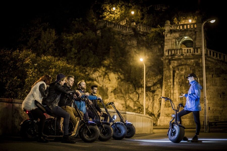 Budapest: Night Tour on MonsteRoller e-Scooter - Ten minutes to learn the scooter