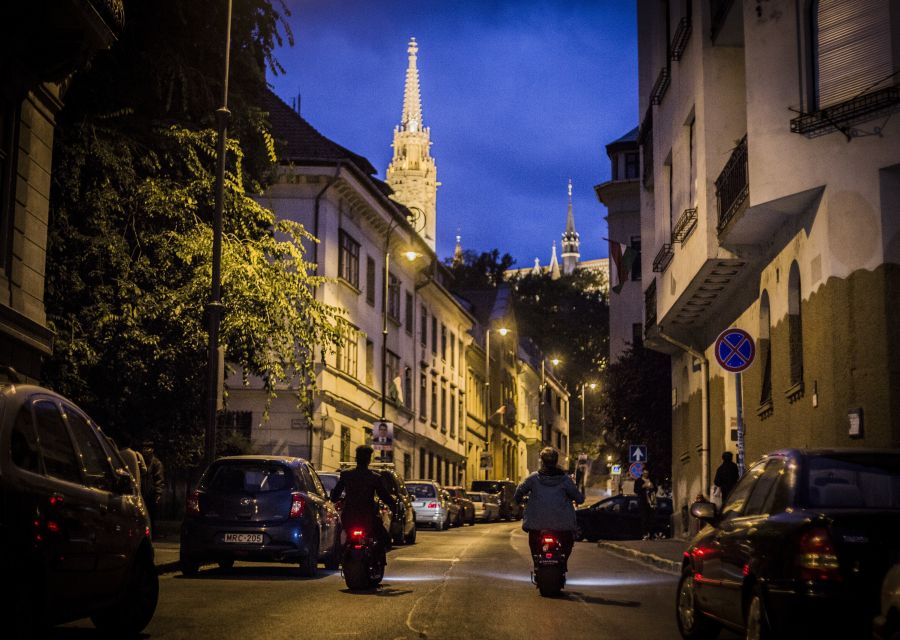Budapest: Night Tour on MonsteRoller e-Scooter - The final panoramic view