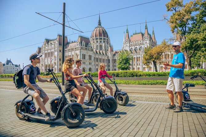 Budapest Small-Group Guided Tour on MonsteRoller e-Scooter - The safety briefing and first few minutes
