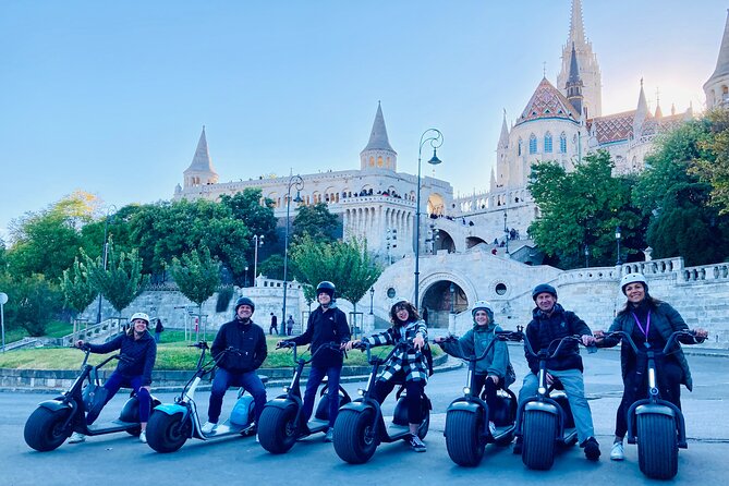 Budapest Small-Group Guided Tour on MonsteRoller e-Scooter - Margaret Island and the Fairy Garden route