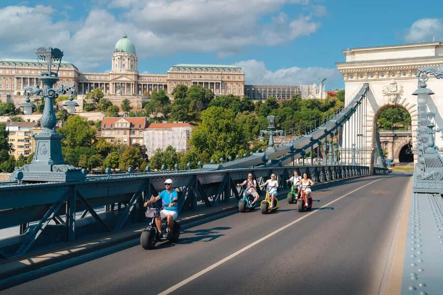 Budapest: Small-Group MonsteRoller E-Scooter Tours - Parliament and the Danube-side opening