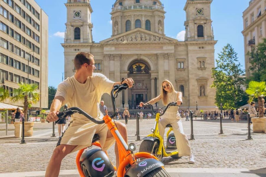 Budapest: Small-Group MonsteRoller E-Scooter Tours - Citadella and the best high views