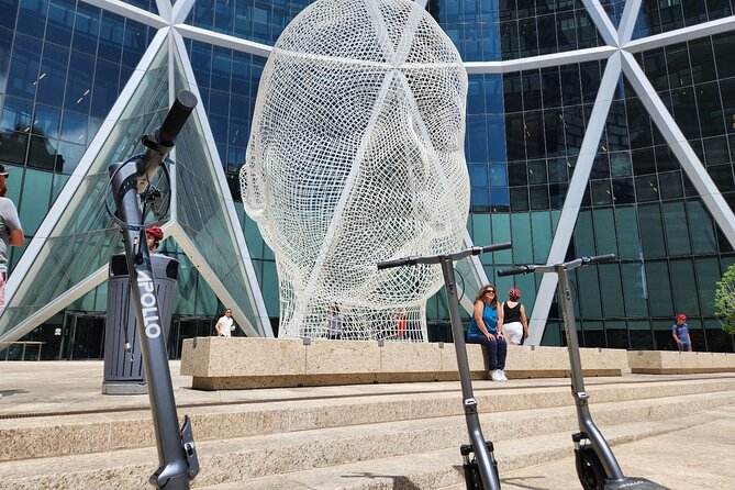 Calgary City Highlights 2 Hour E-Scooter Tour - Prince’s Island Park and the Bow River Pathway