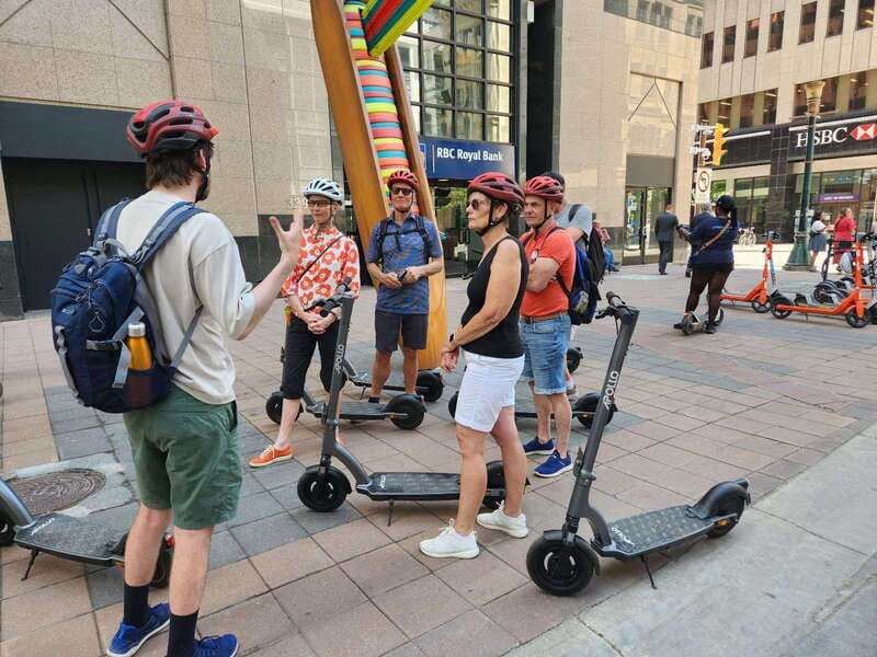Calgary: E-Scooter City Highlights Tour - Key points to know before you ride