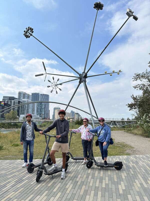 Calgary: E-Scooter City Highlights Tour - What $99 gets you