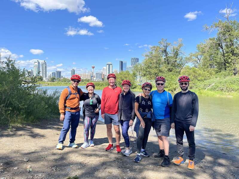 Calgary: E-Scooter City Highlights Tour - The Bow, Central Memorial Park, and downtown stories
