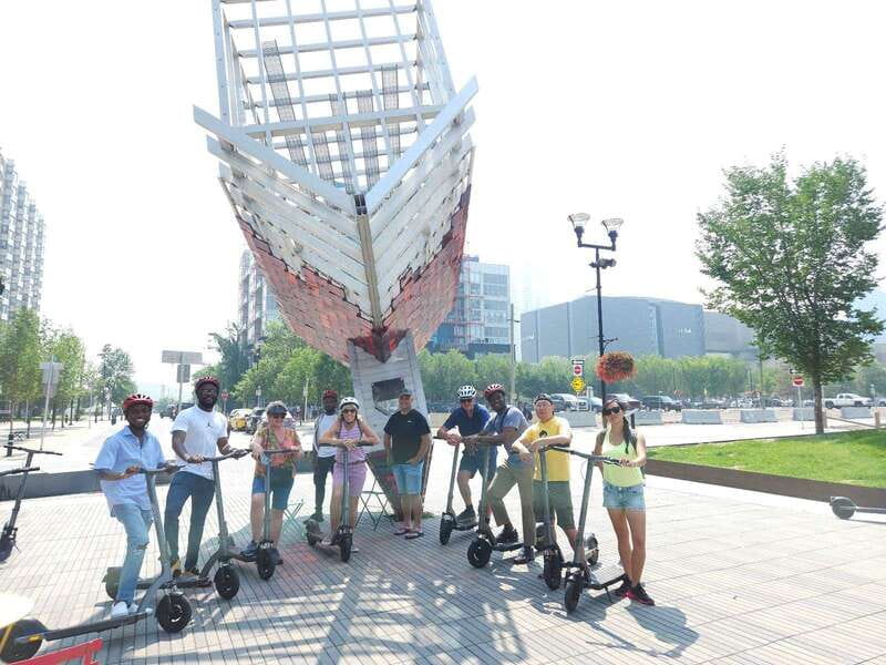 Calgary: E-Scooter City Highlights Tour - Starting at Toonie Tours headquarters