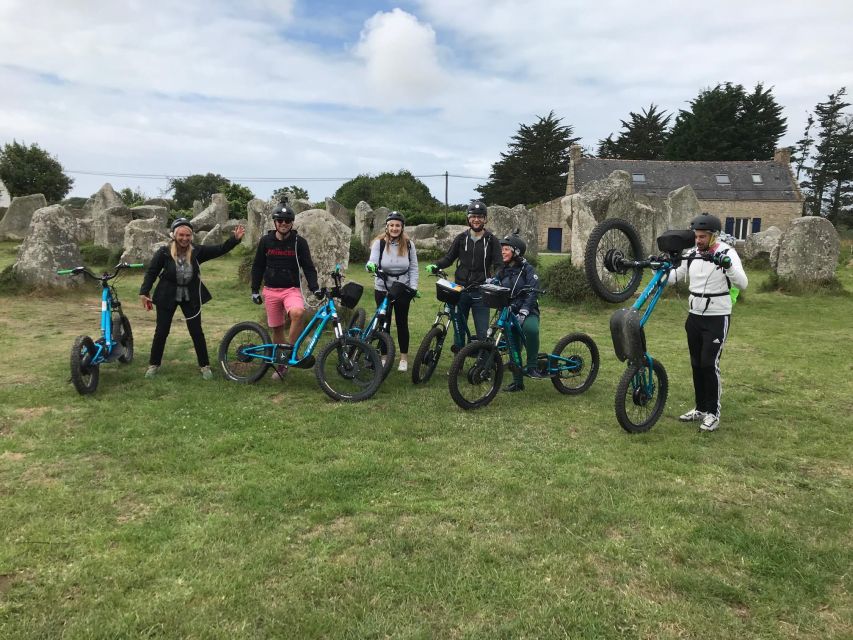 Carnac: Unusual rides on all-terrain electric scooters - Starting at the Erdeven minigolf site