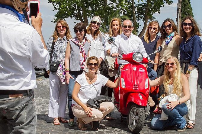Castelli Romani Tour by Vespa - Villas, Ruins, and the View at Castel Gandolfo