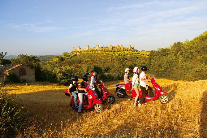 Chianti Vespa Adventure – Small Group from Florence - Monteriggioni adds a medieval finish