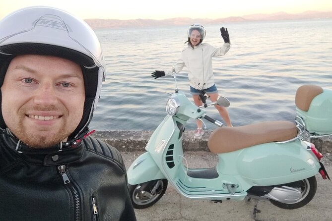 Corfu 300cc Vespa Scooter Rental - If you arrive by cruise ship