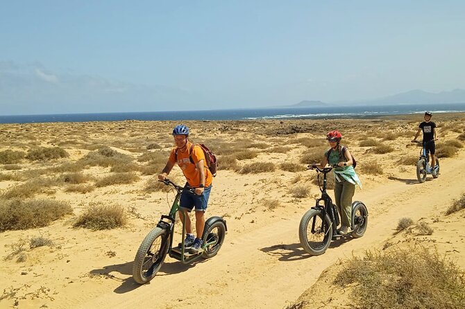 Corralejo E-trial Scooter Off Road Tour - Lomo Blanco and the volcanic north