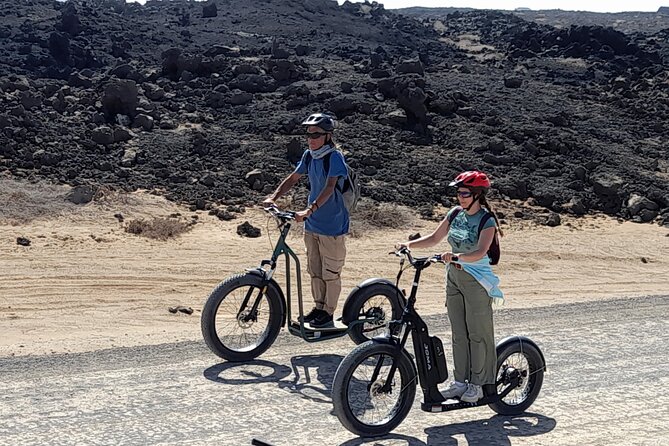 Corralejo E-trial Scooter Off Road Tour - Playa del Bajo de la Burra and the return ride