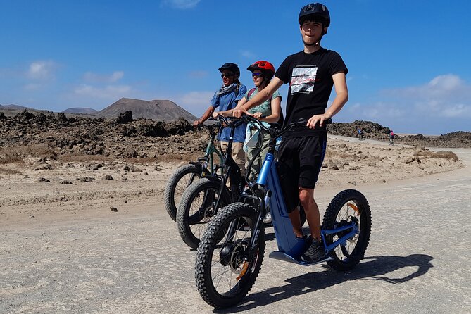 Corralejo E-trial Scooter Off Road Tour - What the E-trial scooter feels like off road