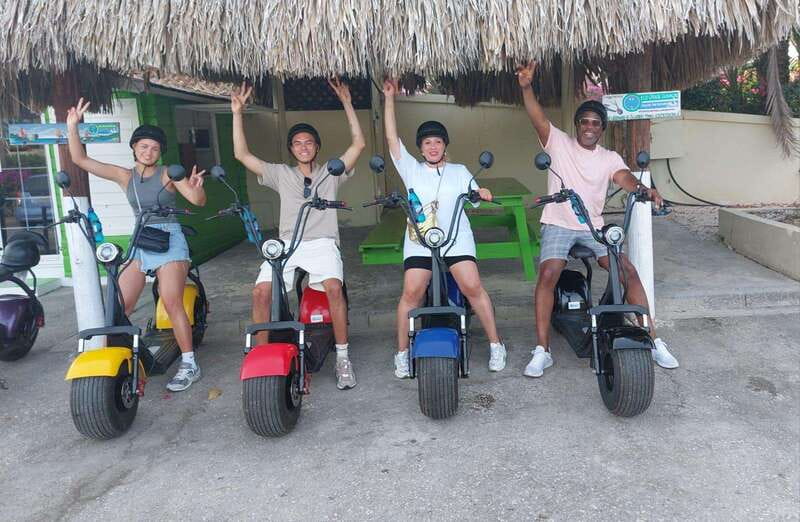 Curacao: Electric Scooter South-East Tour Adventure - Directeursbaai, the final coastal stop