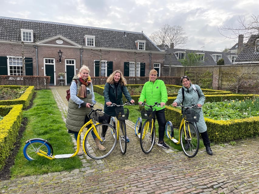 Delft - Step/scootertour in and around the city - Agnetapark, Jacques van Marken, and an early social experiment