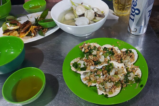 Dining Delights - Vintage Vespa Tour in Saigon - District 4 and the meaning of Nhậu
