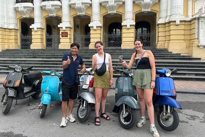 Discovery Inside Ha Noi City Tour By Vespa - West Lake and Truc Bach Lake