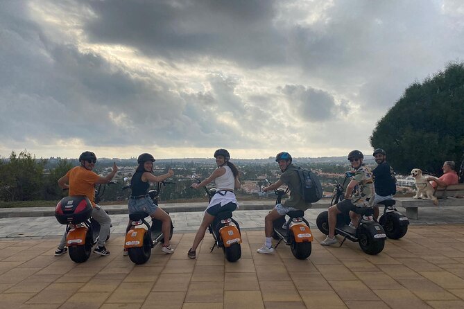 e-Scooter City Tour + Camel Ride inside Maspalomas Dunes - The Botanical Garden and Charca lagoon