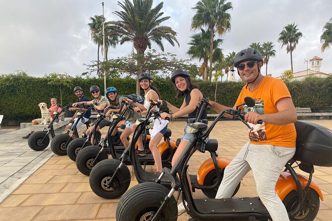 e-Scooter City Tour + Camel Ride inside Maspalomas Dunes - Meeting at Cita Shopping Center