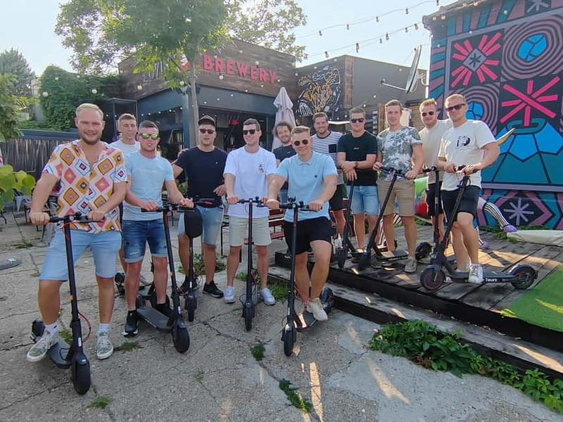 E Scooter Craft Beer and Breweries tour - Key points to know before booking