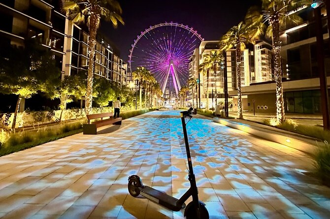 E-Scooter Guided Tour of Marina, JBR, Bluewaters Top Attractions - Why an e-scooter makes sense in Dubai Marina