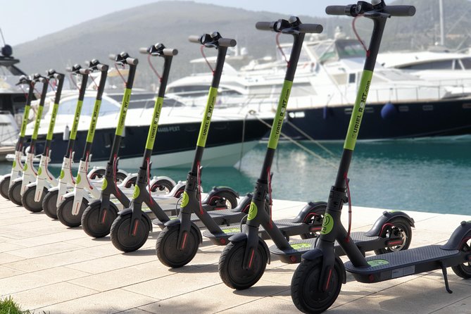 E scooter rental - A scooter gives Trogir a different rhythm