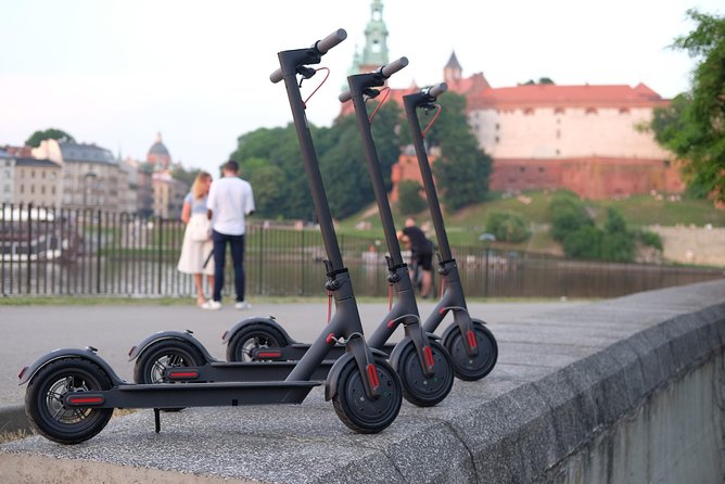 E-Scooter Rental in Krakow for 4 hours - Setting off with the map and local suggestions