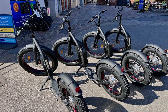 E-Scooter "Stand Up Kick Bike" 2 Hour Guided Copenhagen Tour - Why a kick bike works well in Copenhagen