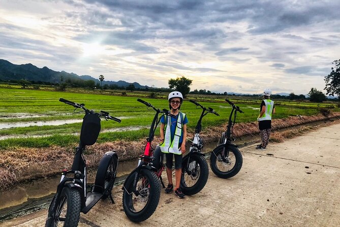 E-Scooter Tour in Kanchanaburi - Finishing at the River Khwae Bridge