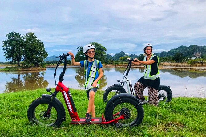 E-Scooter Tour in Kanchanaburi - Families and first-time riders