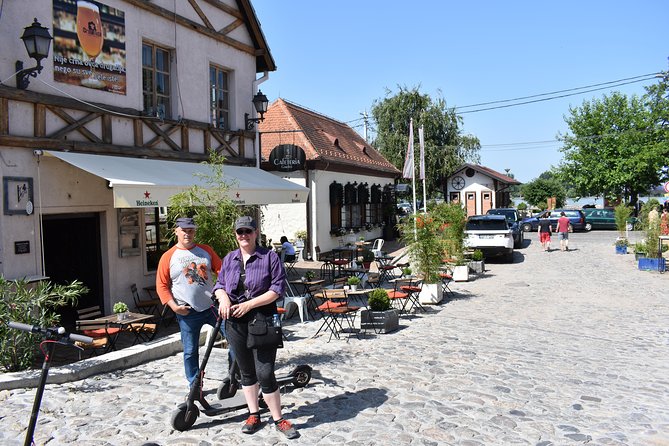 E-Scooter Zemun Tour - A brief look at Zemun Cemetery