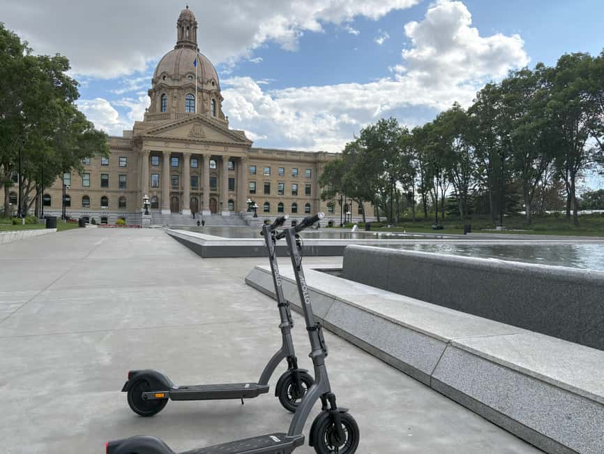 Edmonton: E-Scooter City Highlights Tour | 2-Hour - Key points to know before you book