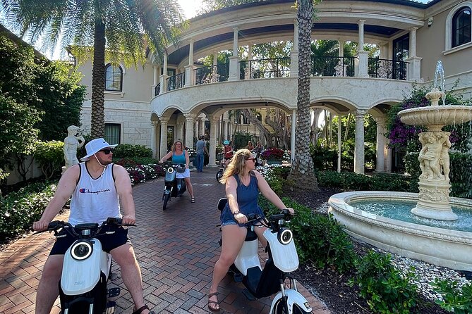 Electric Moped Tour of Naples Florida Family Fun and Easy To Ride - Key points to know before you ride