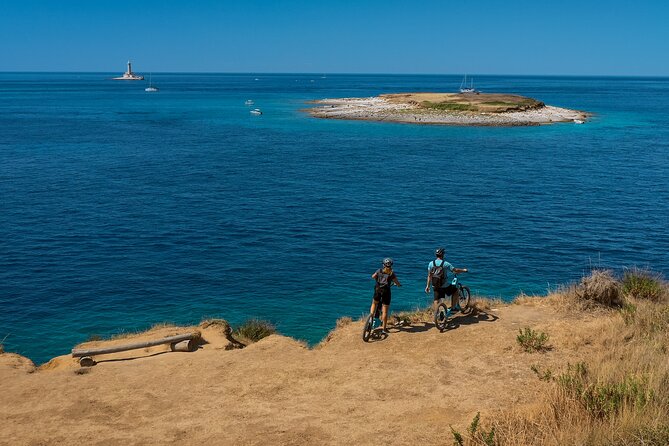 Electric Off-Road Scooter Tour in Pula - The water stop and Kamenjak’s Blue Cave