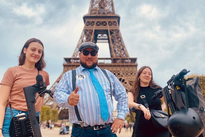 Electric Scooter Guided Tour of Paris - Riding toward the Eiffel Tower