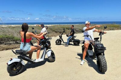 Electric Scooter Island Tour in Aruba (1 or 2-seater)
