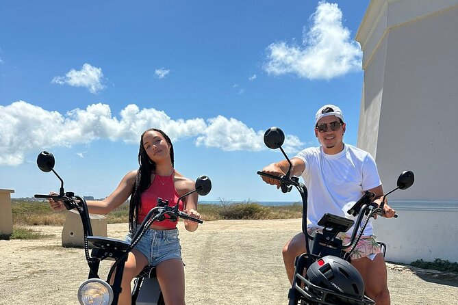Electric Scooter Island Tour in Aruba (1 or 2-seater) - California Lighthouse and the final panorama