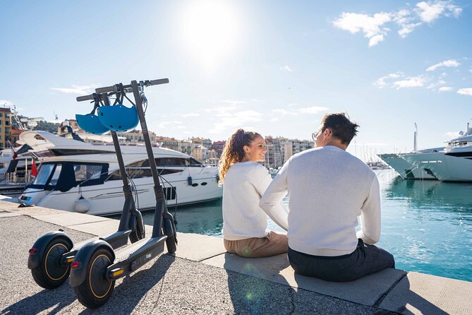 Electric scooter rental in Nice - Extending the ride toward Villefranche-sur-Mer