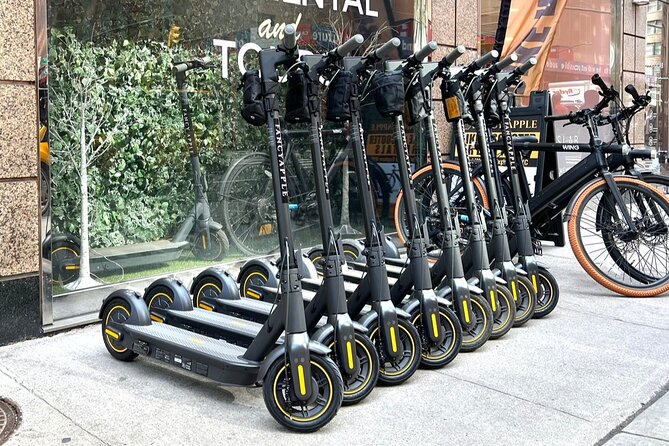 Electric Scooter Rental NYC - What you can reach beyond the park