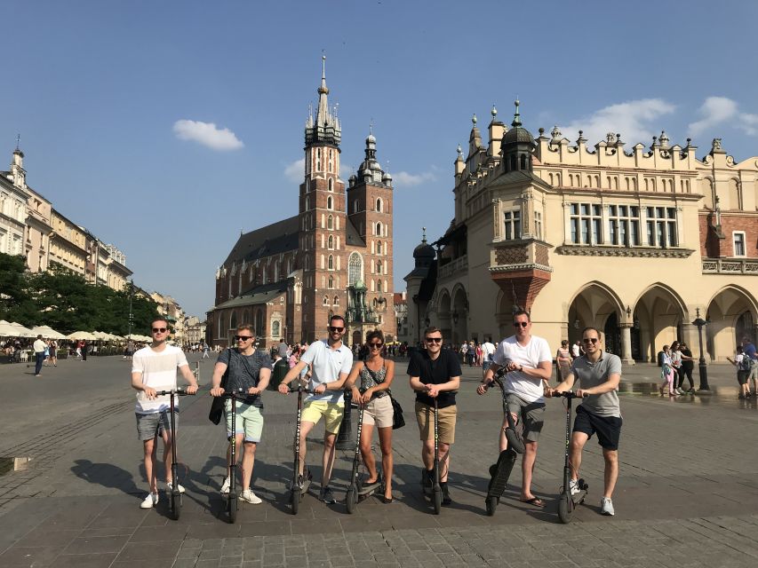 Electric Scooter Tour Krakow - Jagiellonian University and the feel of the Old Town